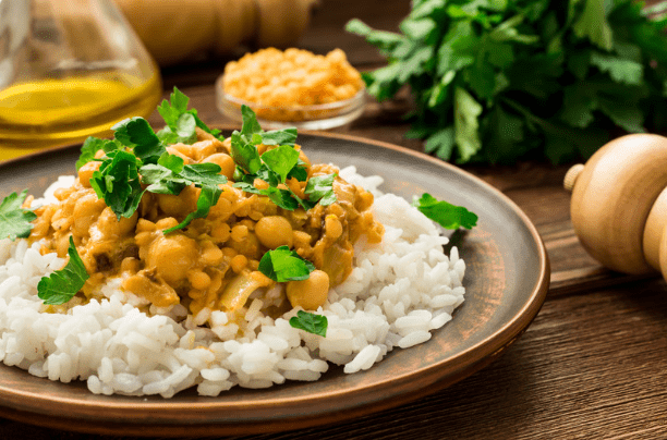 Chicken and chickpea stew for a budget slow cooker dinner